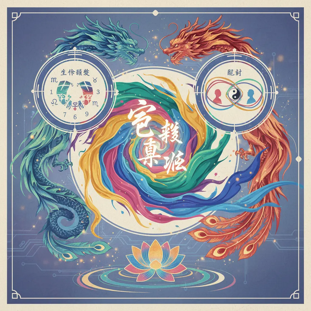 生命靈數配對 - 色彩療法