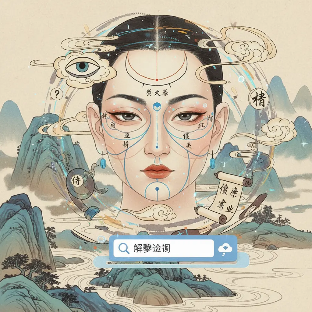 解夢查詢 - 面相學