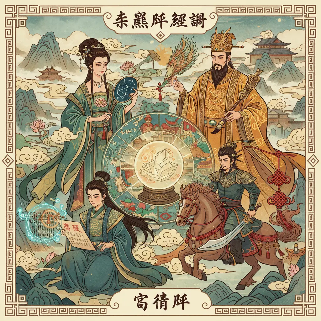 塔羅牌解讀 - 宮廷牌