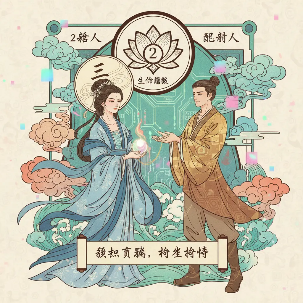 生命靈數配對 - 2號人