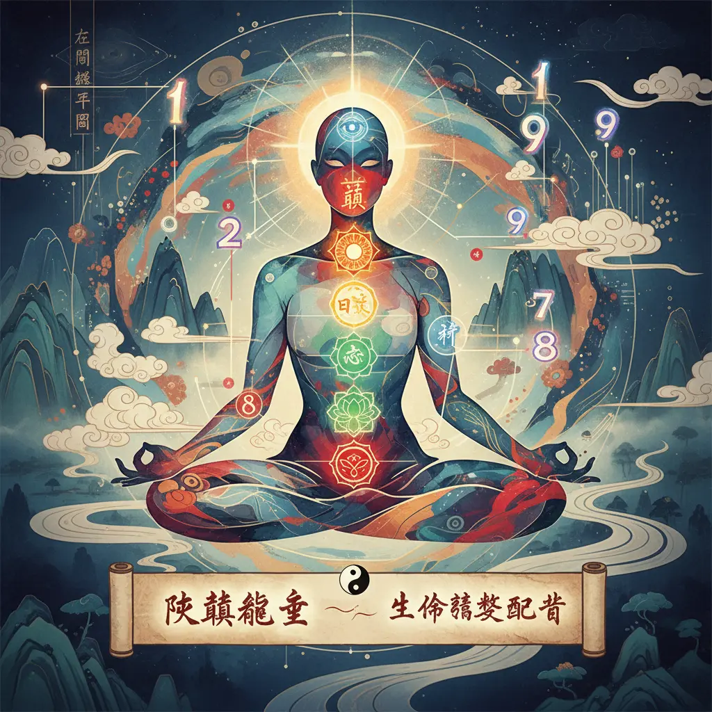 生命靈數配對 - 脈輪能量